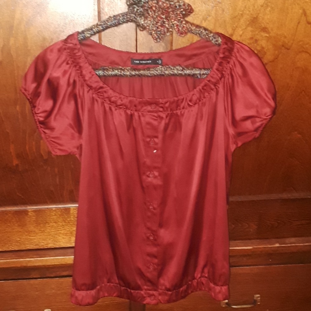 🐙The Limited Size S Red Blouse